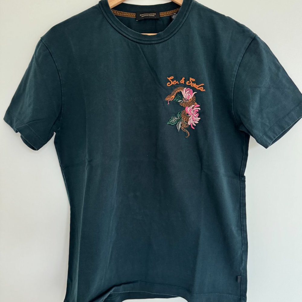 ★日本未入荷*SCOTCH&SODA*新作*DIGITALアブストラクトTシャツ★ Scotch & Soda T-Shirt